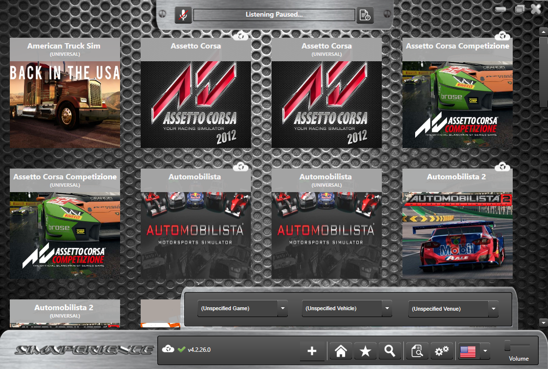 Sim Commander Software Documentation SimXperience® Full Motion Racing